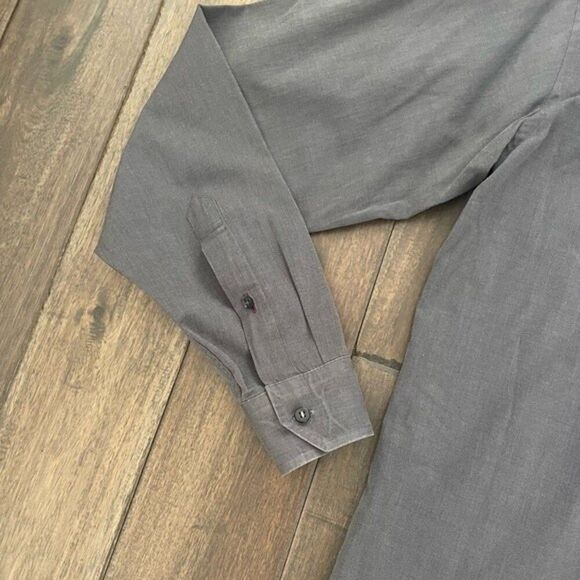 Ben Sherman Gray Oxford Button Down Men’s M - Picture 3 of 8